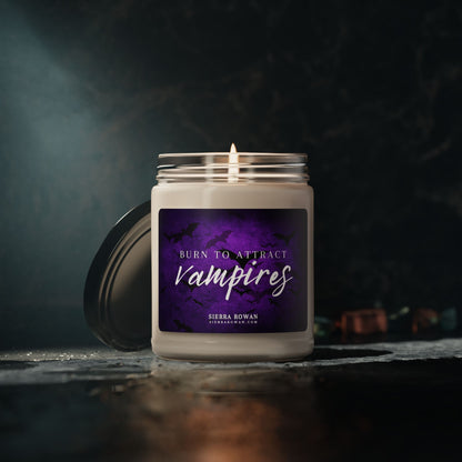 Burn to Attract Vampires - Scented Soy Candle, 9oz