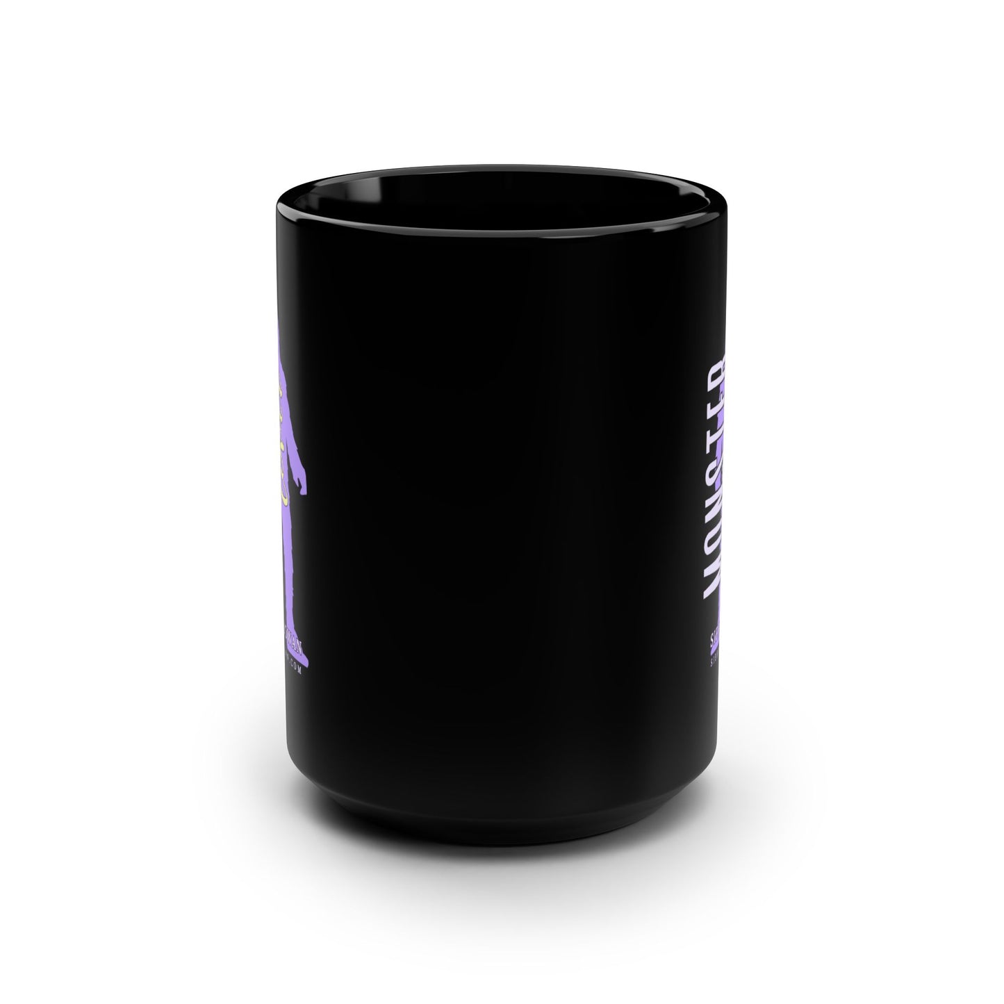 Monster Lover - Black Mug, 15oz