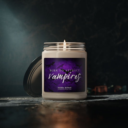 Burn to Attract Vampires - Scented Soy Candle, 9oz