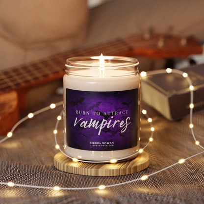 Burn to Attract Vampires - Scented Soy Candle, 9oz